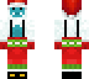 my new christmas skin