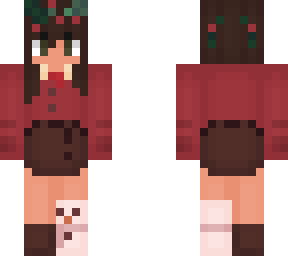 oc girl 'christmas outfit' / (dont repload)