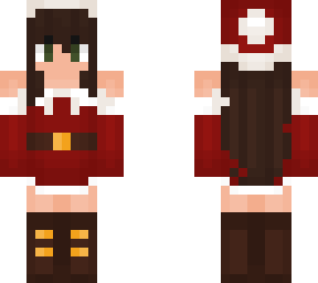 oc girl 'santa claus' / (dont repload)