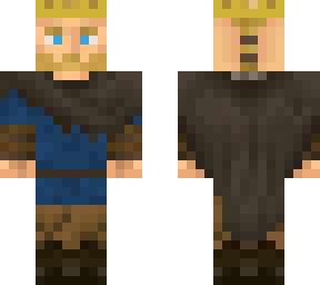viking with crown-bjrn lodbrog