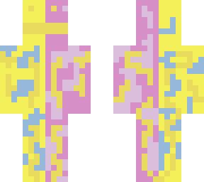 yellow pink man