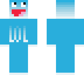 blue smile