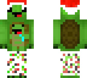 christmas turtle skin