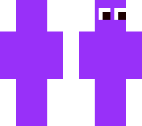 curious purple dude