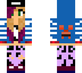 gliched girl