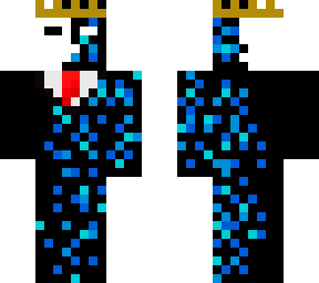 glitched king blue edition