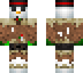 homless snowman