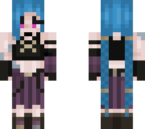 jinx arcane textured hair
