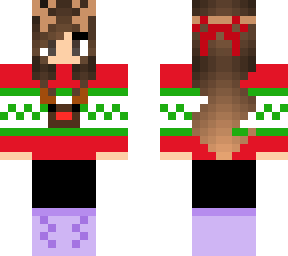 justice reindeer sweater