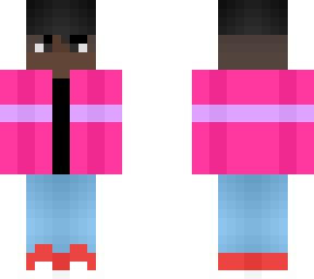 male - slipreme - pink n light purple