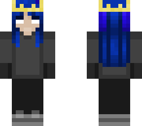 pelo azul