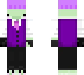 purple frog suit