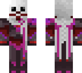 skull purple trim