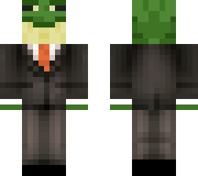 frog in suit
