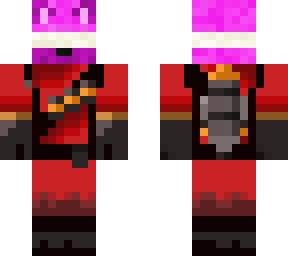 mark euclid (oc) in a pyro suit