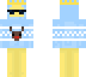 theduckinblue christmas skin