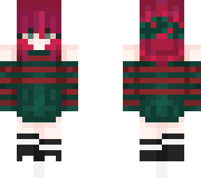pink hair christmas