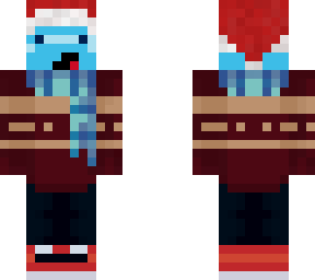snow noob blue