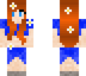blue summer belly top girl