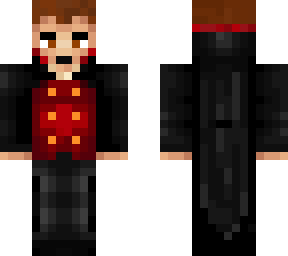 fancy red suit