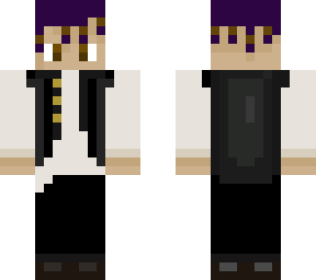 pirate with purple hair