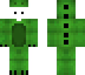 skin de dinosaurio alguien podra ponerle el traje azul ?
