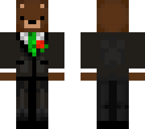 bear in a suit