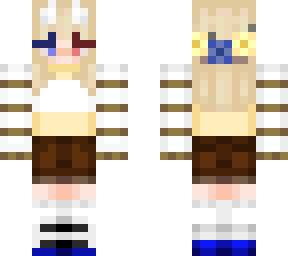 blonde demon girl