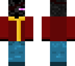 enderman with clothes