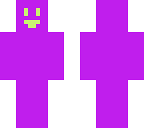 neon and purple blob skin