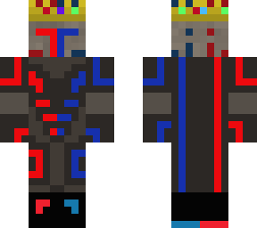 red and blue t3knight (re-color)