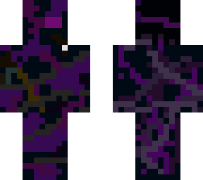 a bit blobby, dark, misty skin