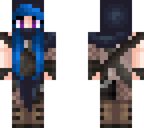 assassin blue hair