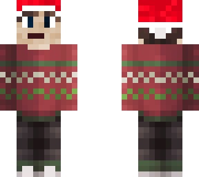 chrismas guy with hat