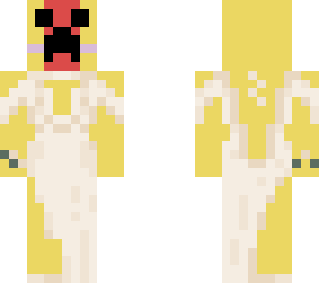 hotdog creeper in wedding dress