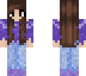 purple outfit