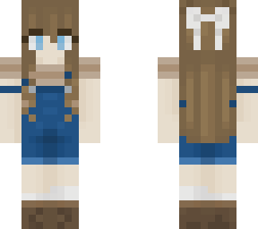 brunette blue eye farmer girl