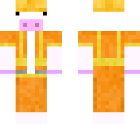 cow femboy but construction worker textured