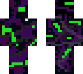 dark, misty skin, (life series, green life)