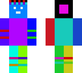 different colours