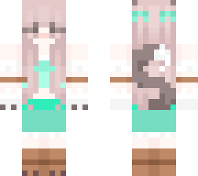 werewolf girl pale pink hair