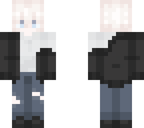 white hair male
