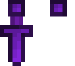 8-bit obsidian sword
