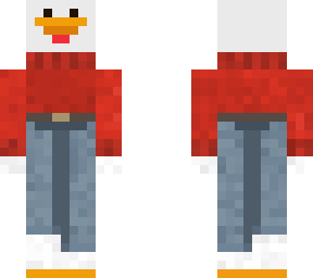 chicken in a sweater