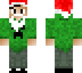 christmas minecraft fan