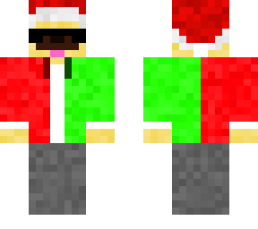christmas pug skin