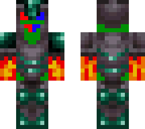 enderite armor + fire arms