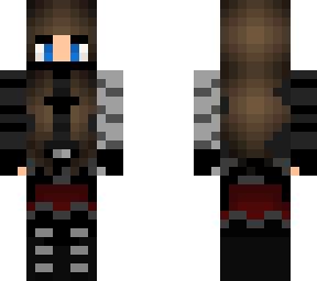 fem winter soldier with bue eyes
