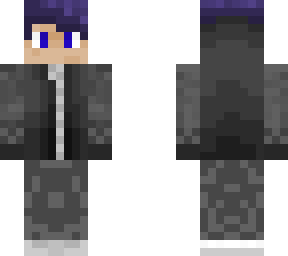 purple haired guy but also alot of grey