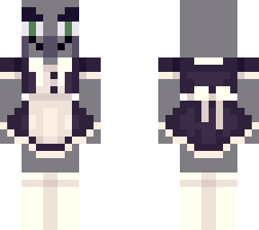 weird illager maid